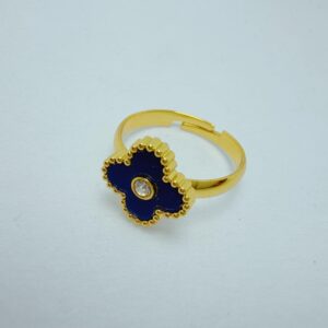 Anillo en acero ajsutable diseño elegante visāka