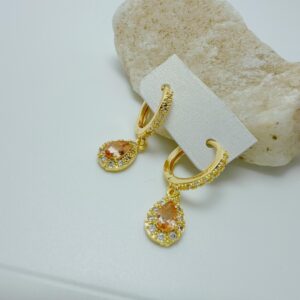 Candongas en covergold diseño elegante visāka