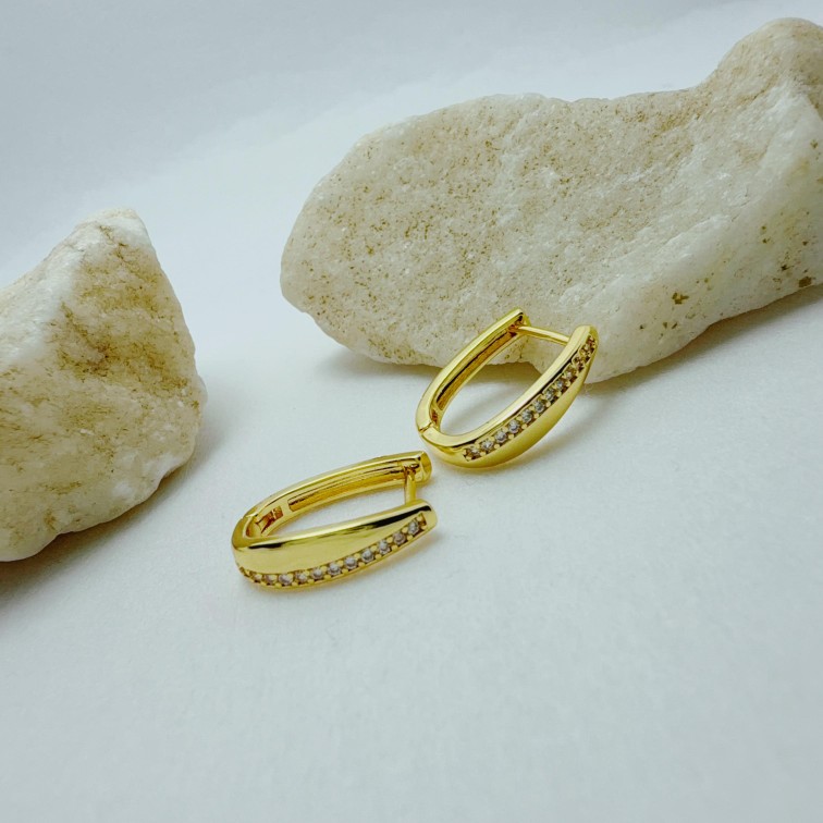 Candongas en covergold diseño elegante visāka