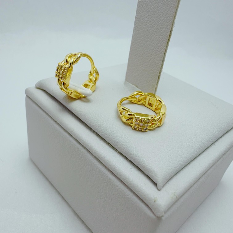 Candongas en covergold diseño elegante visāka