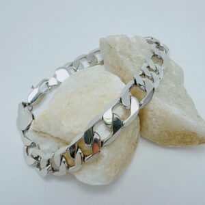 Pulsera para hombre en acero diseño elegante visāka